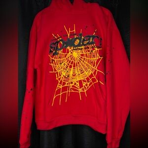Sp5der P*NK V2 Hoodie 'Red' XL